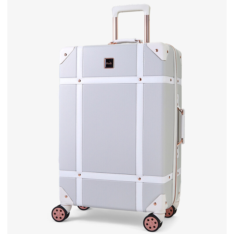 Cestovný kufor ROCK TR-0193/3-M ABS - sivá 62193600