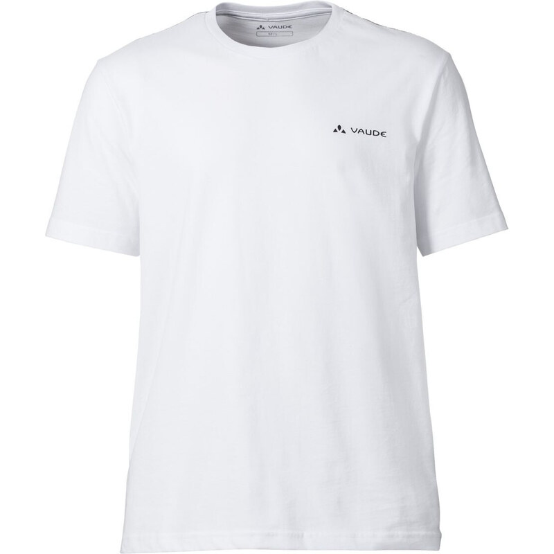 E-shop Vaude bavlnené tričko Brand, pánske, white