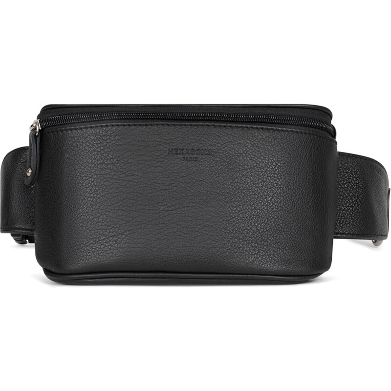 Dámska kožená ľadvinka Hexagona Lea - čierna 50100379