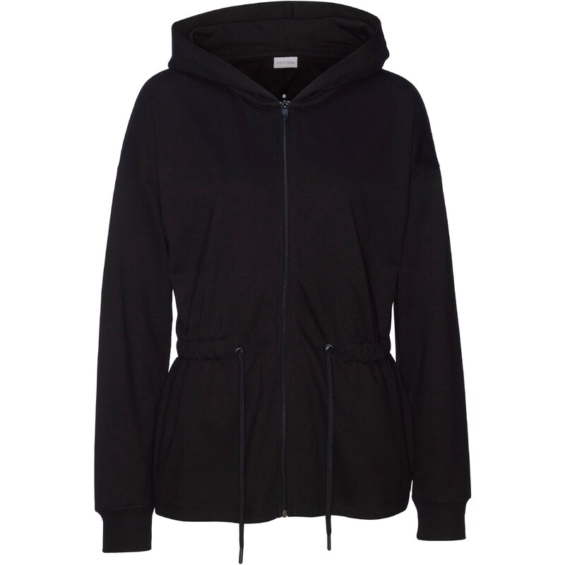 LASCANA Tepláková bunda čierna 54238043