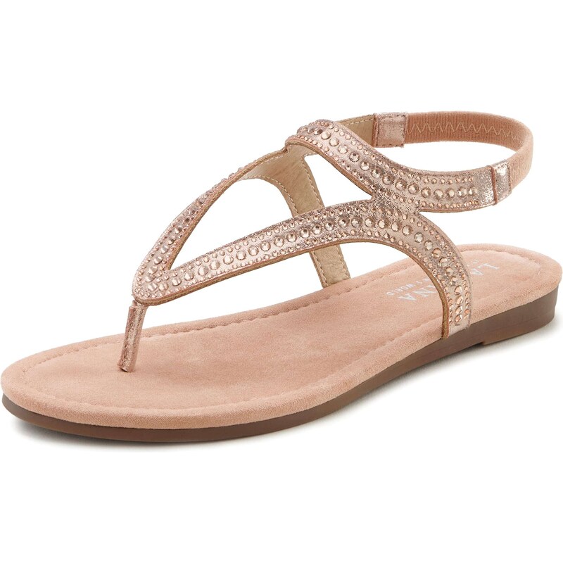 LASCANA Žabky zlatá 54248143