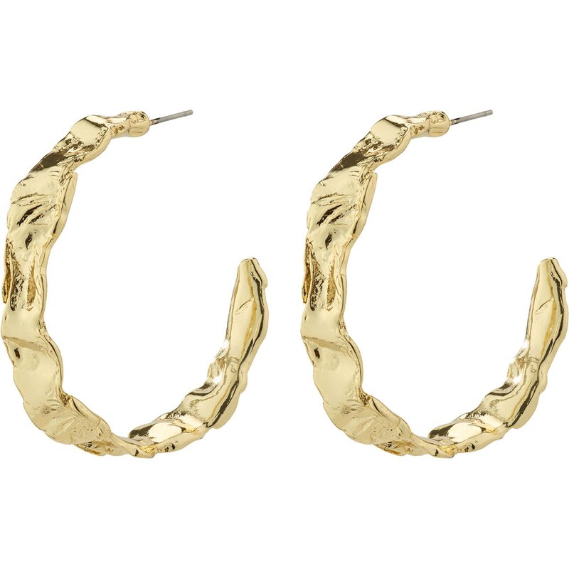 Pilgrim Náušnice Julita zlatá 54253759