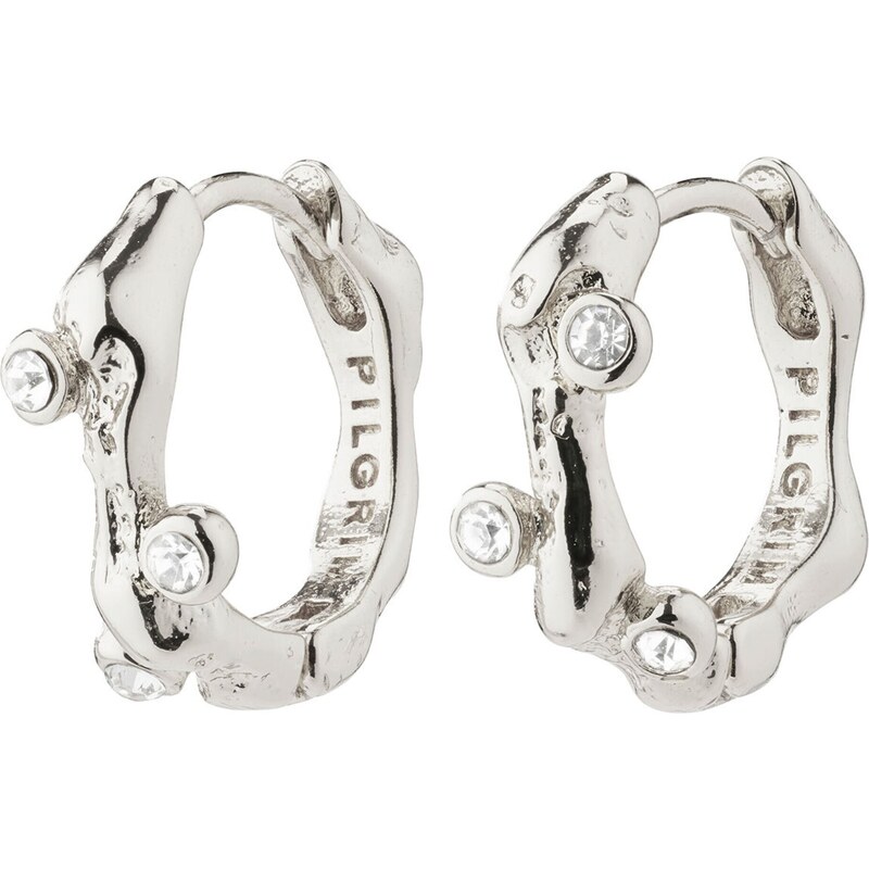 Pilgrim Náušnice Urszula strieborná 54253760