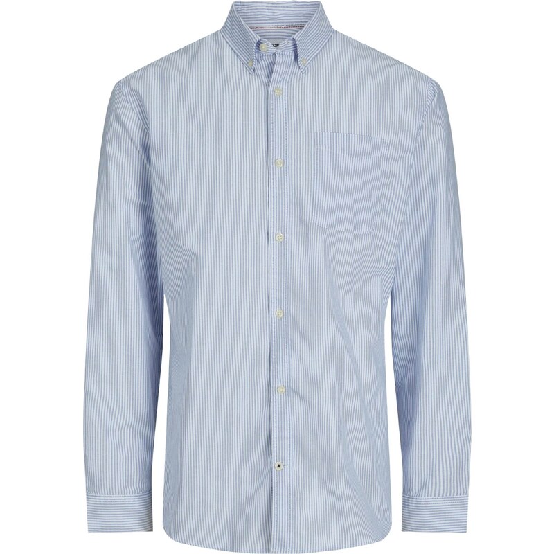 JACK & JONES Košeľa JWHCLASSIC svetlomodrá / biela 63115360