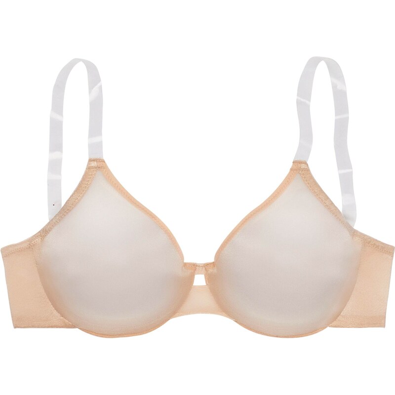 LASCANA Podprsenka béžová / biela 54256189