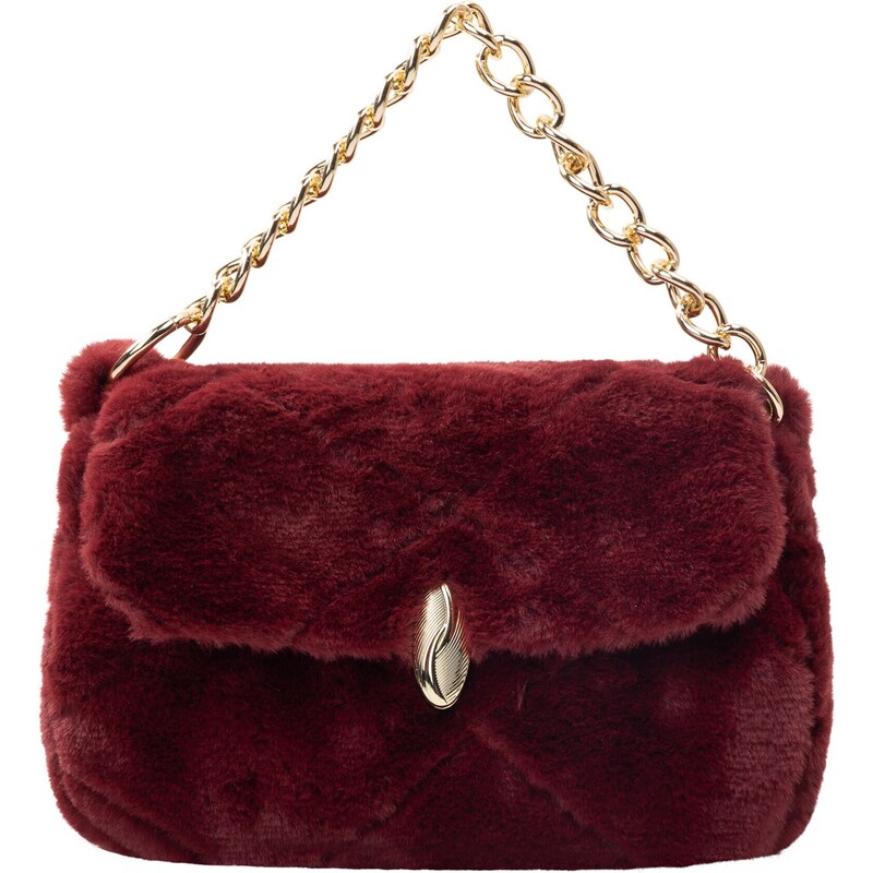 faina Kabelka na rameno zlatá / vínovo červená 54256260