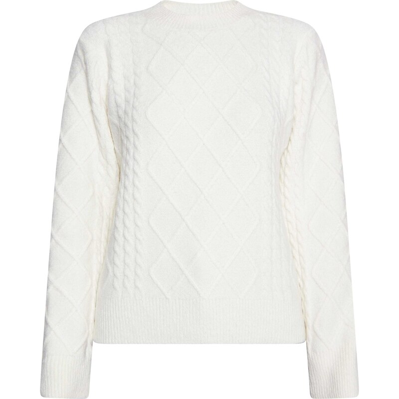 DreiMaster Vintage Sveter Imane biela ako vlna 54261923