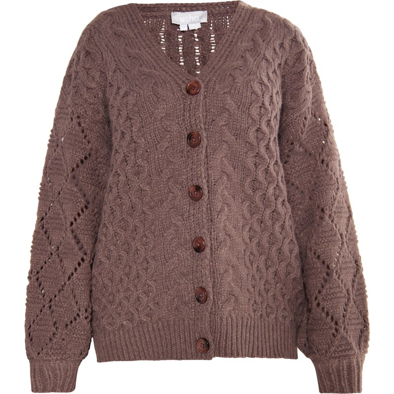 Usha Kardigán Lurea hnedá 54263019