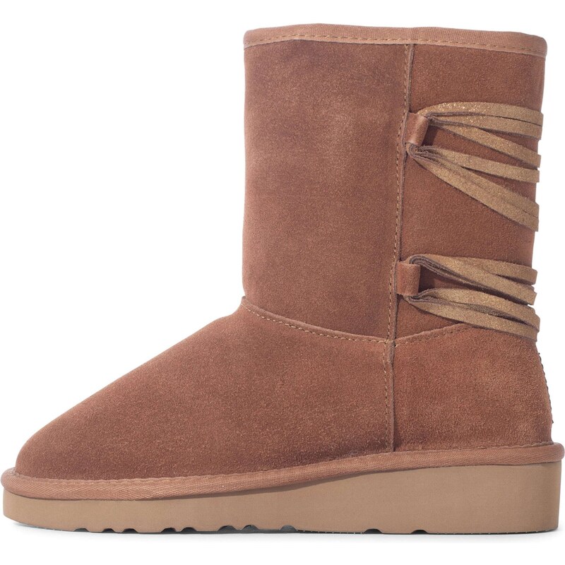 Gooce Nízke čižmy Evelyn hnedá 54265081