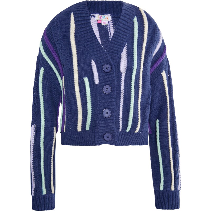 IZIA Kardigán Eyota enciánová / pastelovo modrá / pastelovo žltá / 54267421