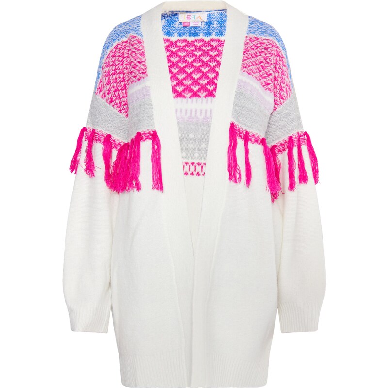 IZIA Kardigán Eyota modrá / sivá / ružová / biela 54268139