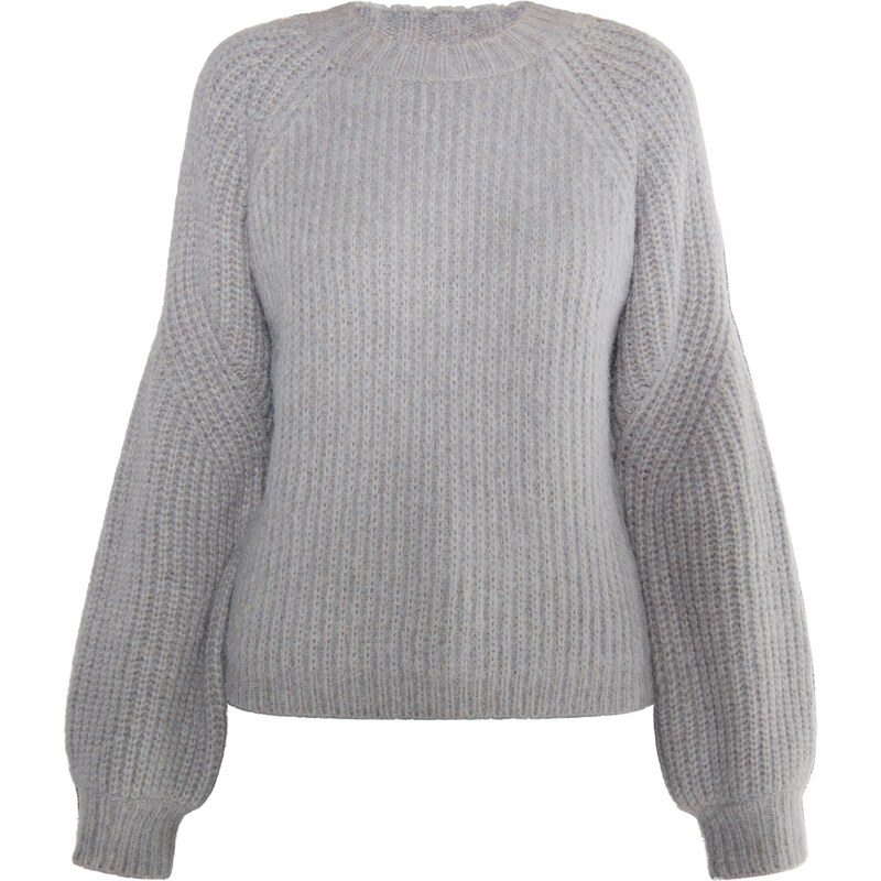 DreiMaster Vintage Sveter Altiplano sivá 54268207