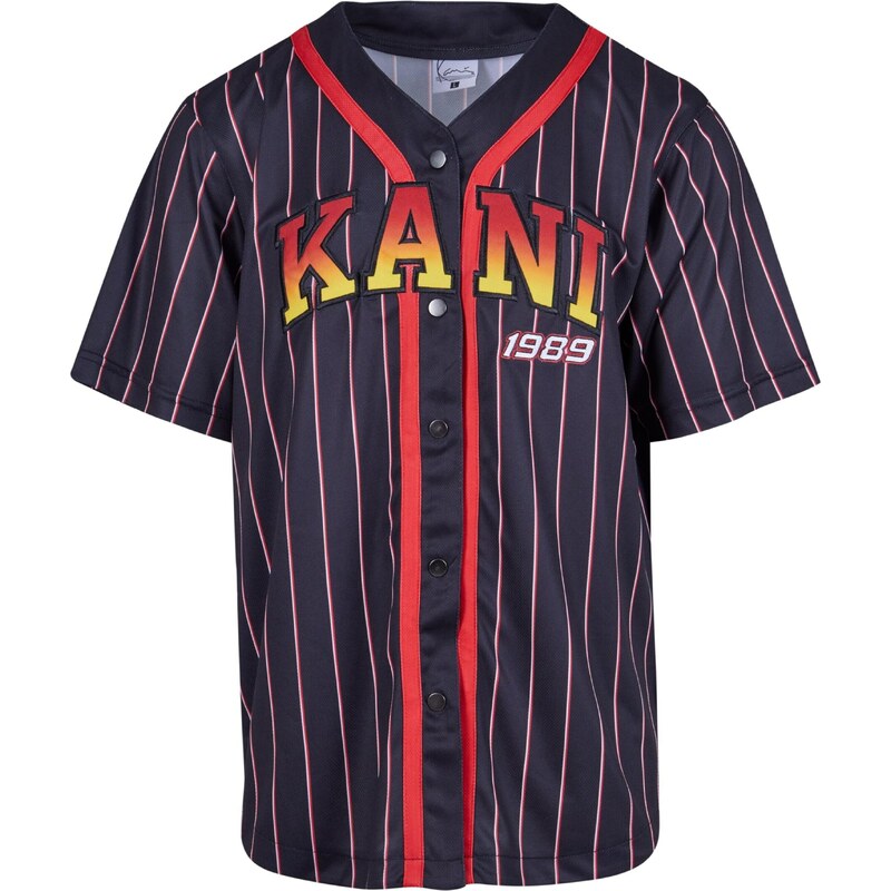 Karl Kani Tričko KM233-003-1 žltá / ohnivo červená / čierna / biela 54269062