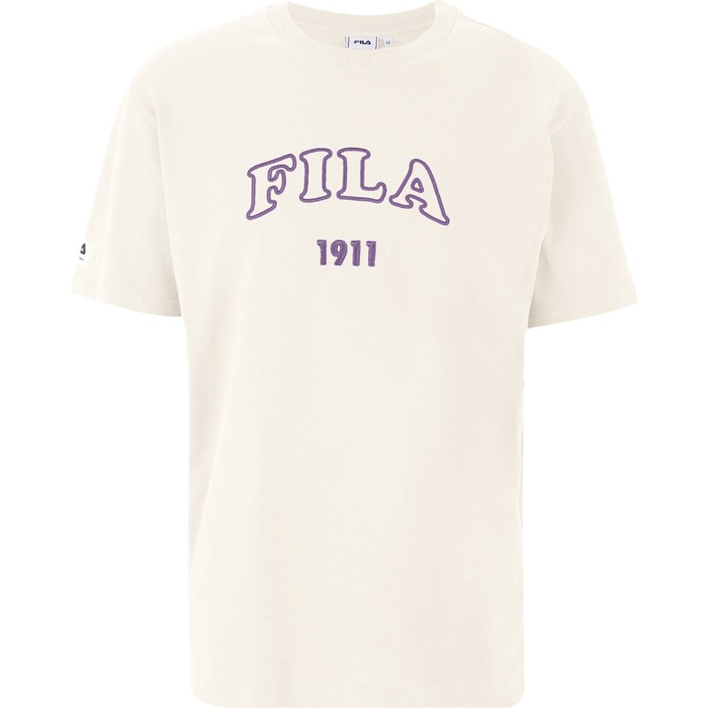 FILA Tričko krémová / fialová 54269258
