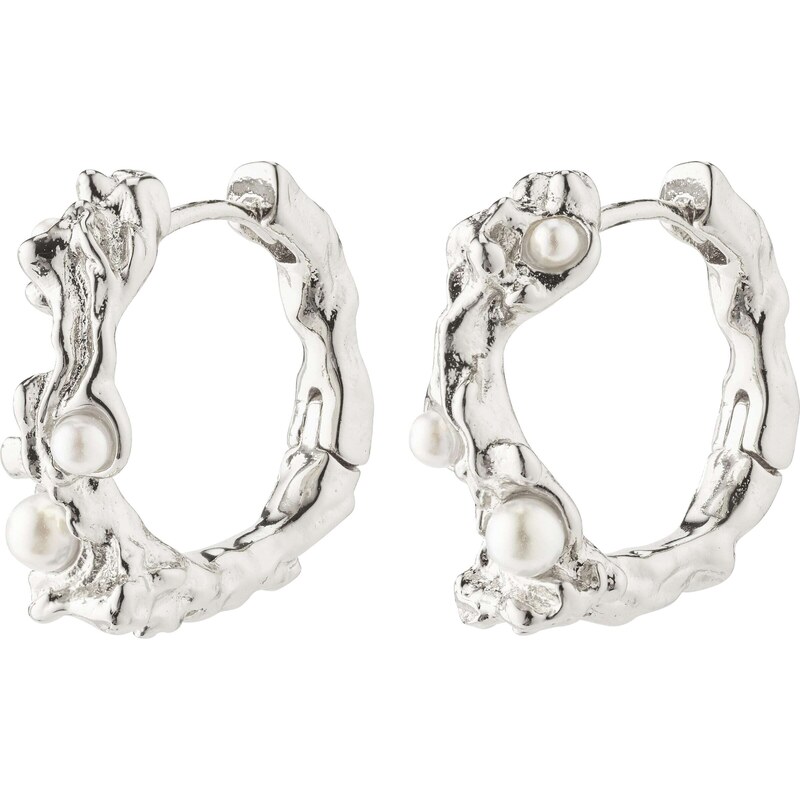 Pilgrim Náušnice Raelynn strieborná 54273685