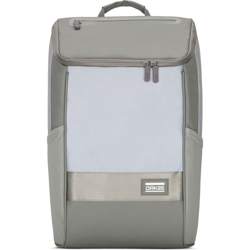OAK25 Športová taška Daybag svetlosivá / svetlozelená 54279276