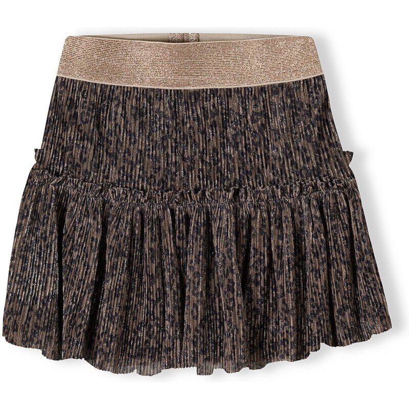 MINOTI Sukňa hrdzavohnedá / zlatá / čierna 54280787