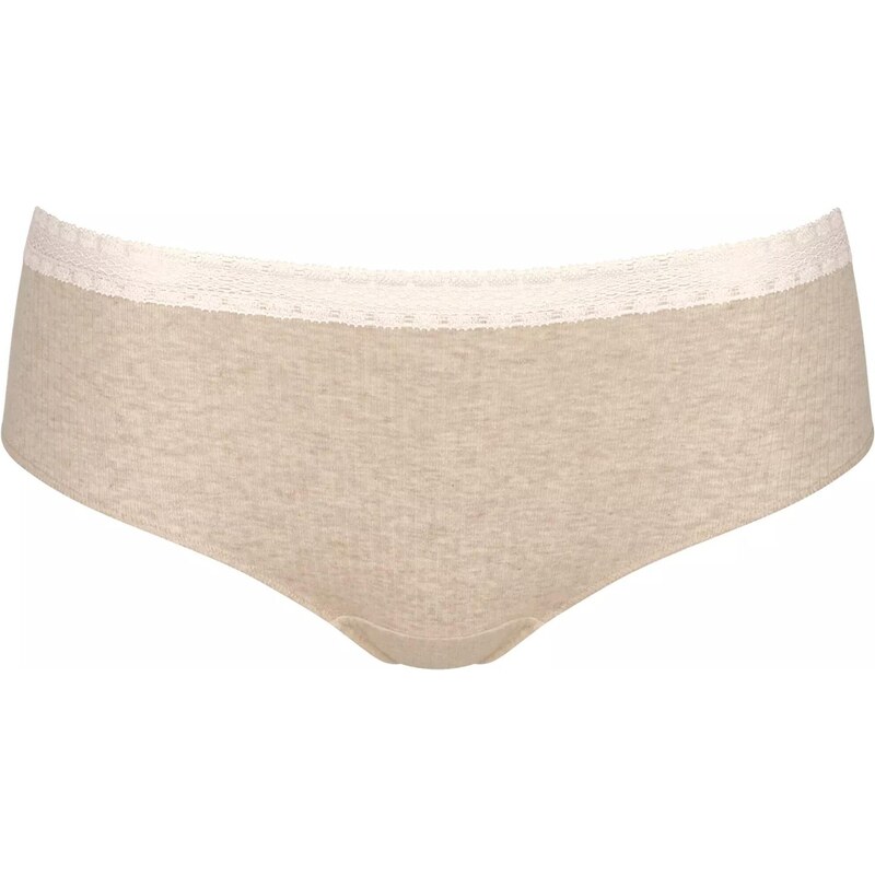 SLOGGI Nohavičky GO krémová / tmavosivá / sivá melírovaná 54282387