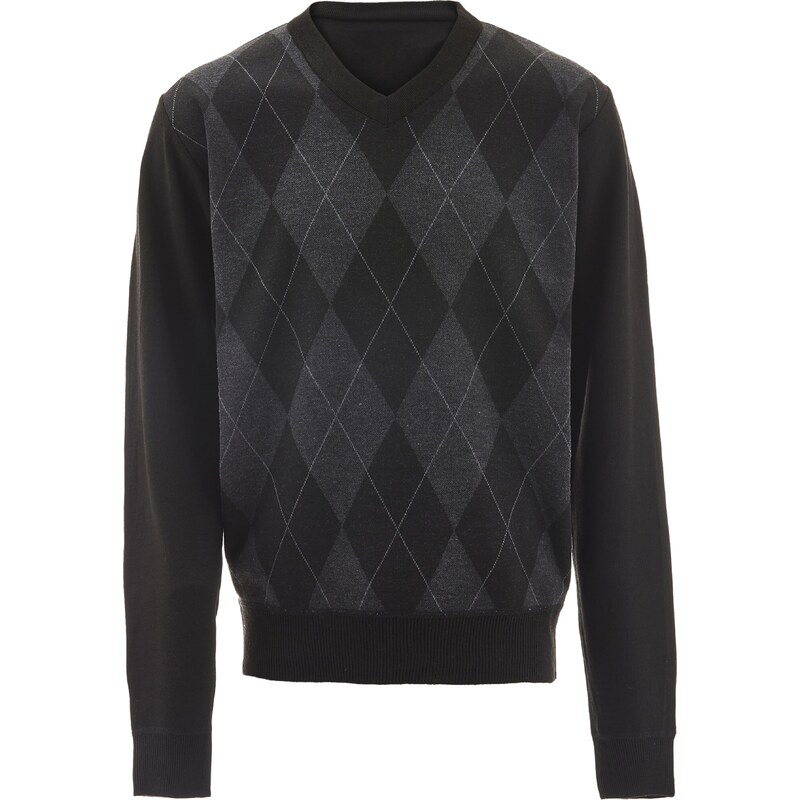 FUMO Sveter sivá / čierna 54285058