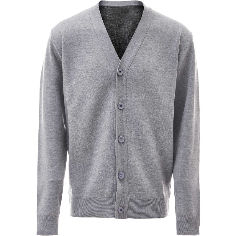 FUMO Kardigán sivá melírovaná 54285059