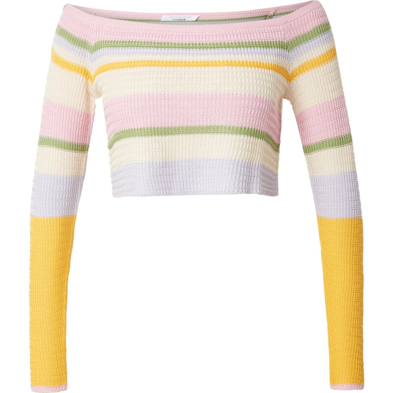 florence by mills exclusive for ABOUT YOU Sveter Fresh Coconut žltá / 54287657