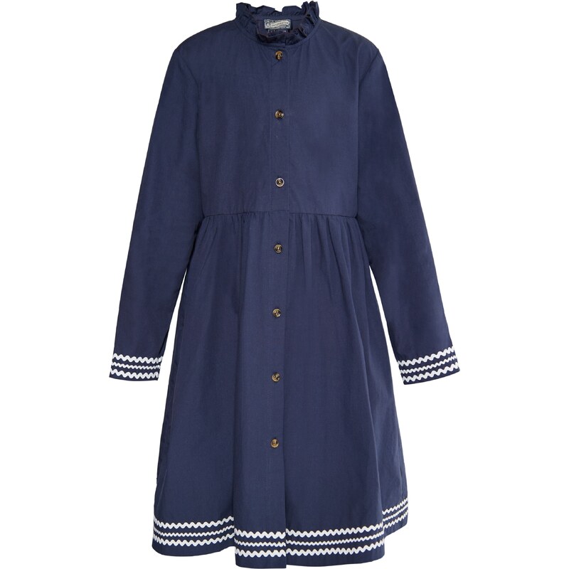 DreiMaster Vintage Šaty námornícka modrá / biela 54293091
