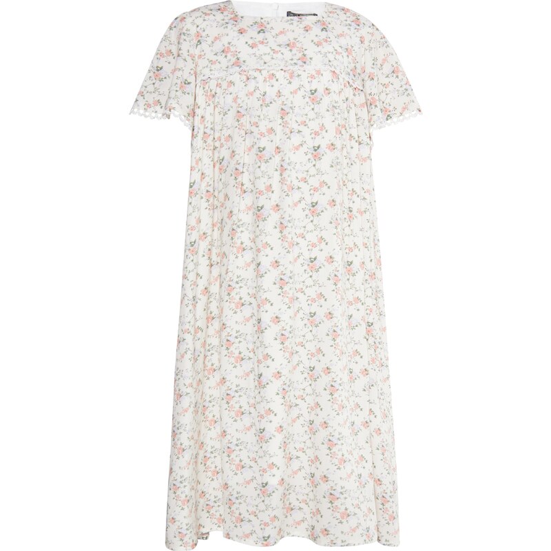 DreiMaster Vintage Šaty modrá / zelená / pastelovo ružová / biela 54293411