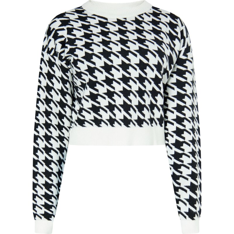 myMo ROCKS Sveter čierna / biela 54293417