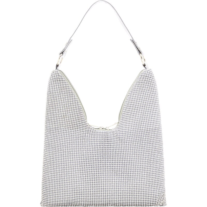 faina Kabelka na rameno strieborná 54297330