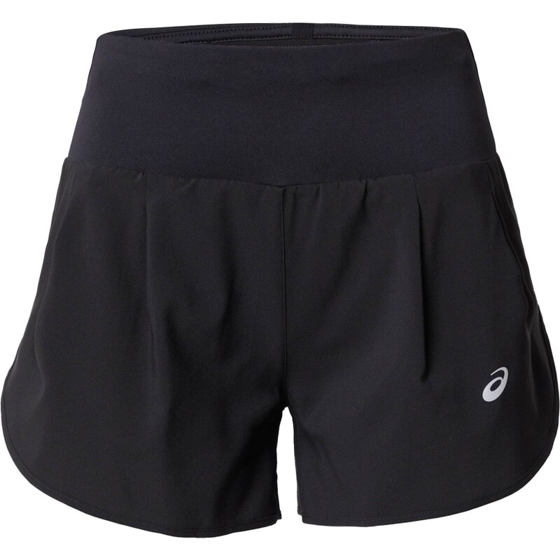 ASICS Športové nohavice Road čierna / biela 65871198