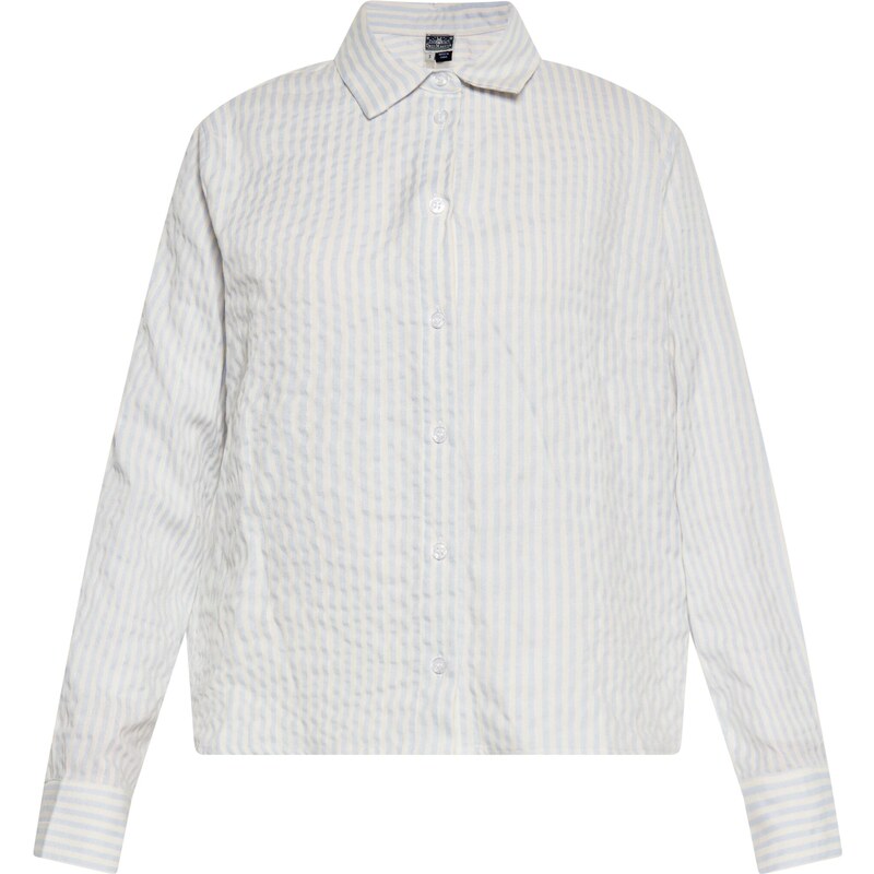 DreiMaster Maritim Blúzka svetlomodrá / biela ako vlna 54304808