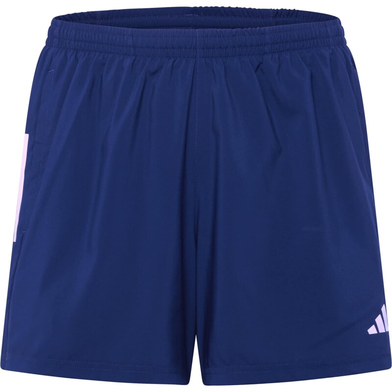 ADIDAS PERFORMANCE Športové nohavice Own The Run tmavomodrá / biela 53403361