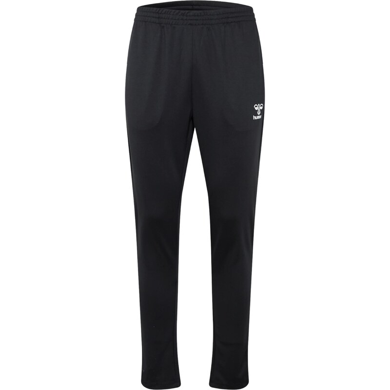 Hummel Športové nohavice Essential čierna / biela 54311328