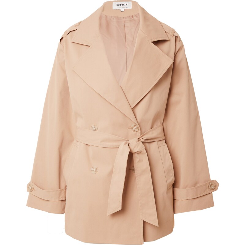 ONLY Prechodný kabát ORCHID kapučíno 54316638