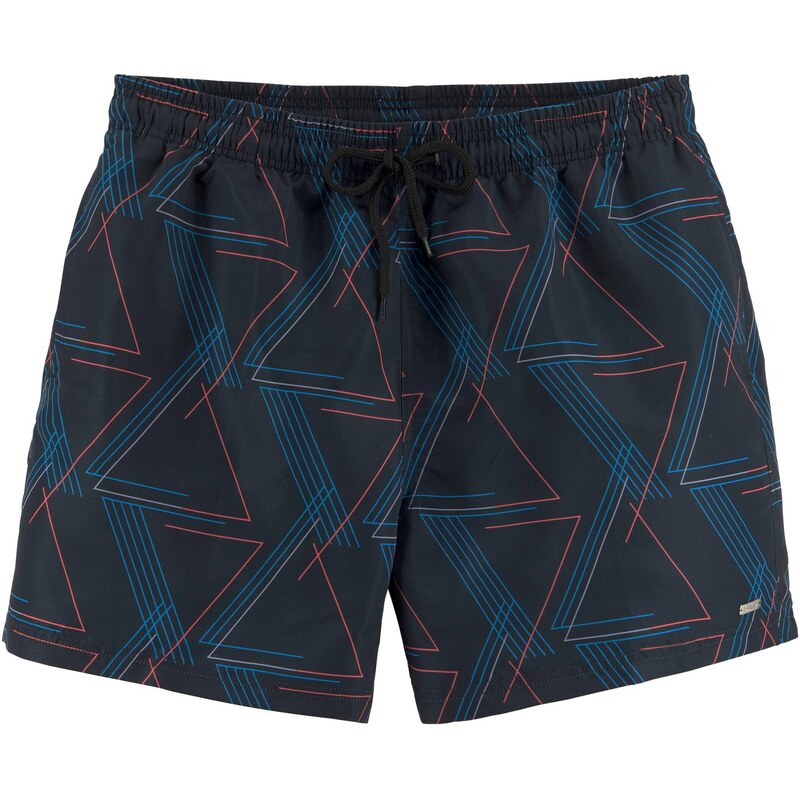 BUFFALO Plavecké šortky modrá / homárová / čierna 54319085