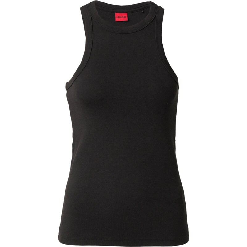 HUGO Top čierna / biela 50336843