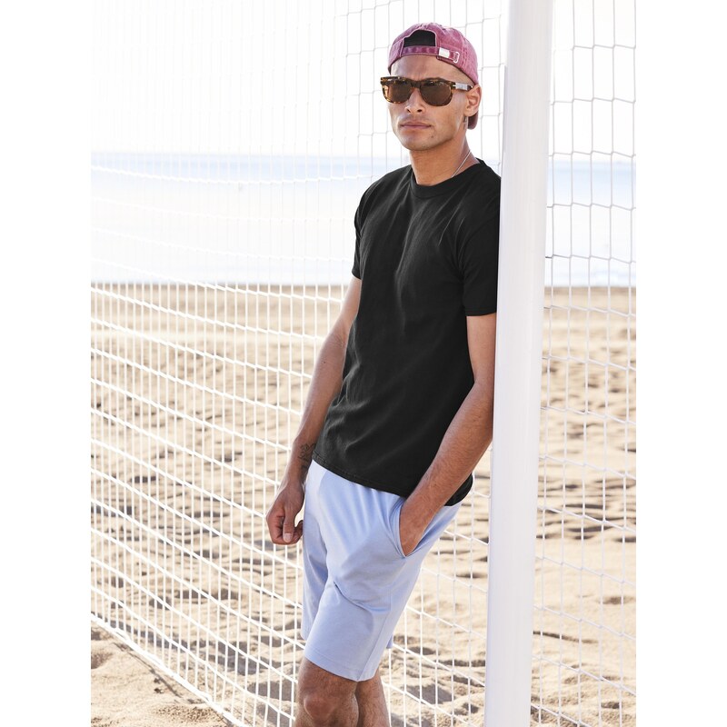 Black Iconic 195 Ringspun Premium Fruit of the Loom 50558849