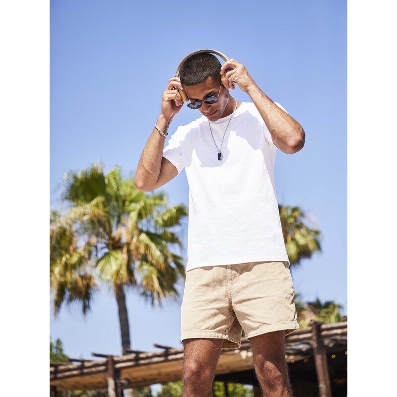 White Mens T-shirt Heavy Fruit of the Loom 50628209