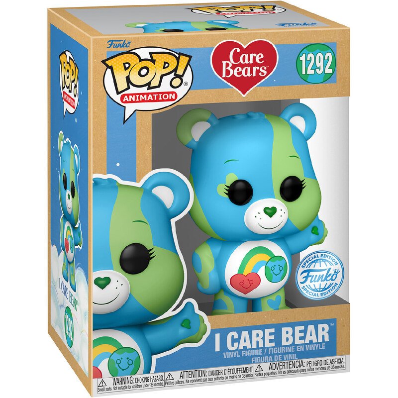 Care Bears Figurka Funko POP Animation: Earth Day 23 - I Care Bear
