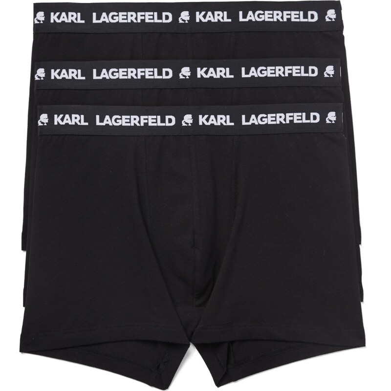 Karl Lagerfeld Boxerky čierna / biela 54292063