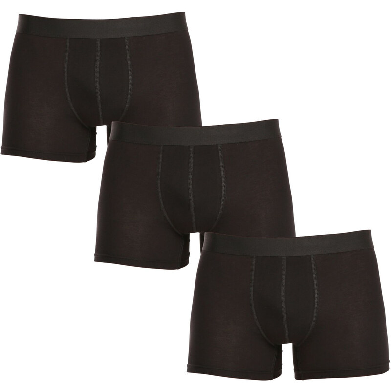 3PACK pánske boxerky Nedeto nadrozmer čierne (3NBX001) 6 46638423