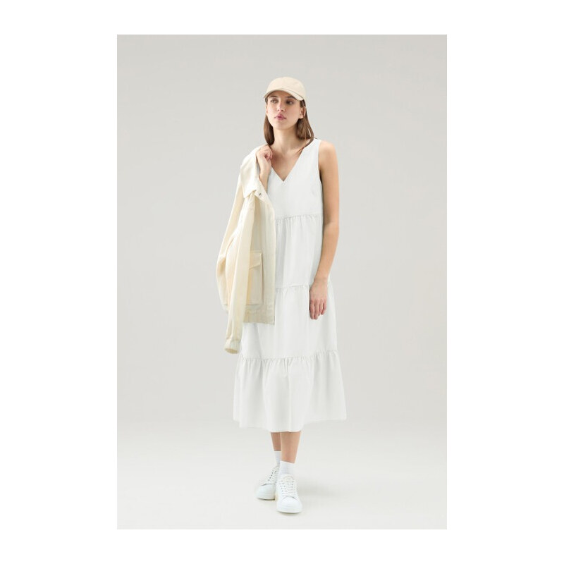 ŠATY WOOLRICH POPLIN MAXI DRESS 59018732