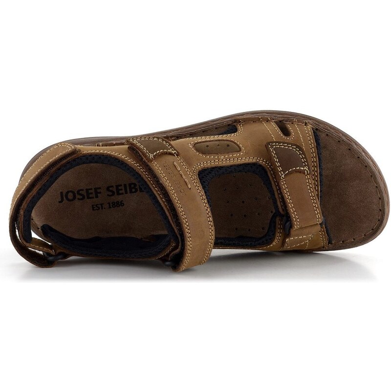 Josef Seibel pánske sandále Braun-kombi 27308TE86