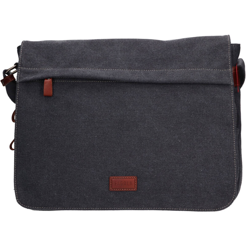 Pánska taška cez rameno Fagola Tommy - modro-šedá 67188513