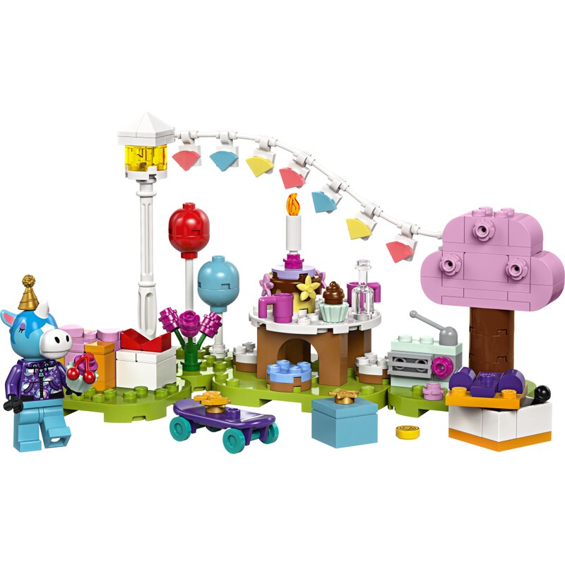 LEGO Animal Crossing 77046 Julian a oslava narozenin