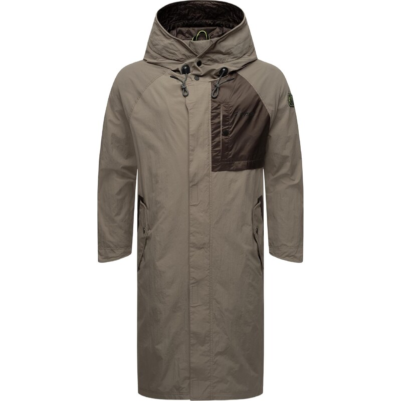 STONE HARBOUR Prechodný kabát Zafaar mokka / tmavohnedá 54313704