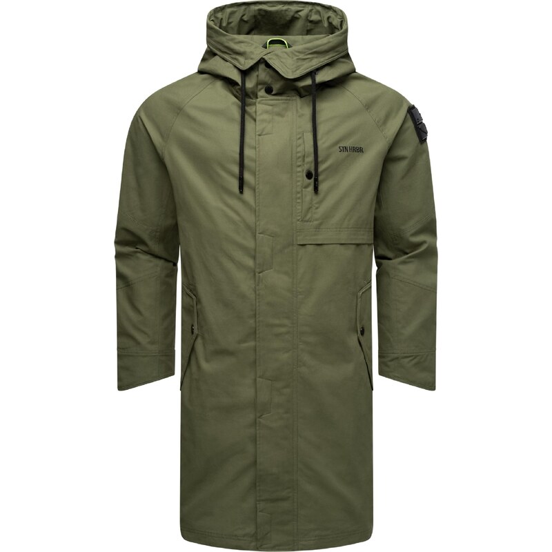 STONE HARBOUR Prechodný kabát Yaroon olivová / čierna 54313720