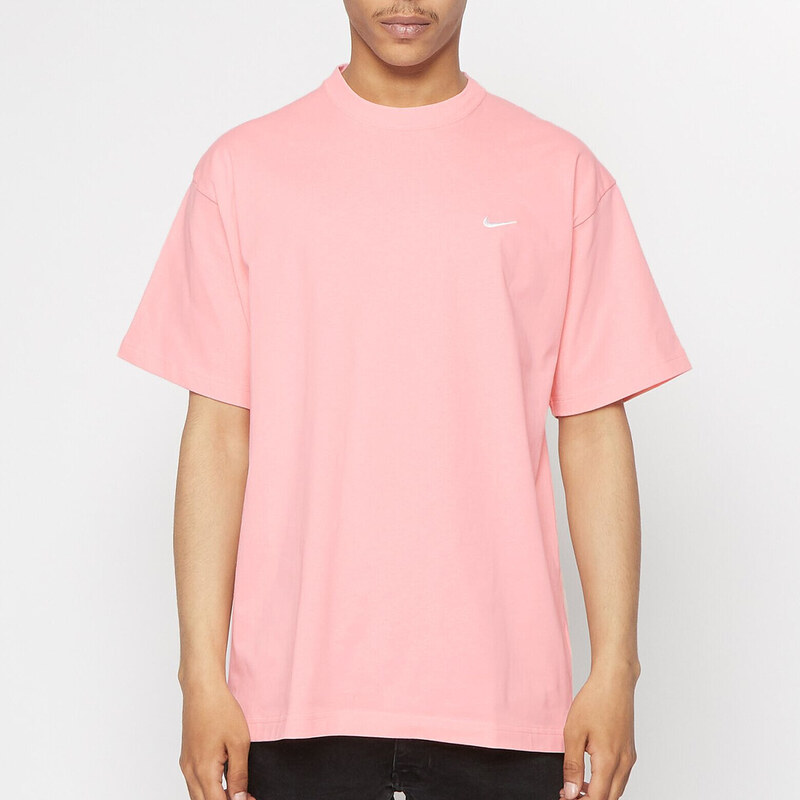 NIKE NK Solo Swoosh SS Knit Tee PINK 50128443