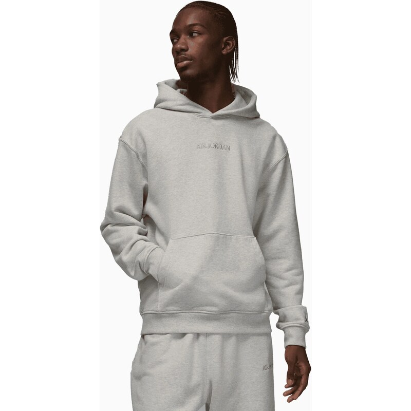 Jordan wordmark fleece hoodie GREY 50128453