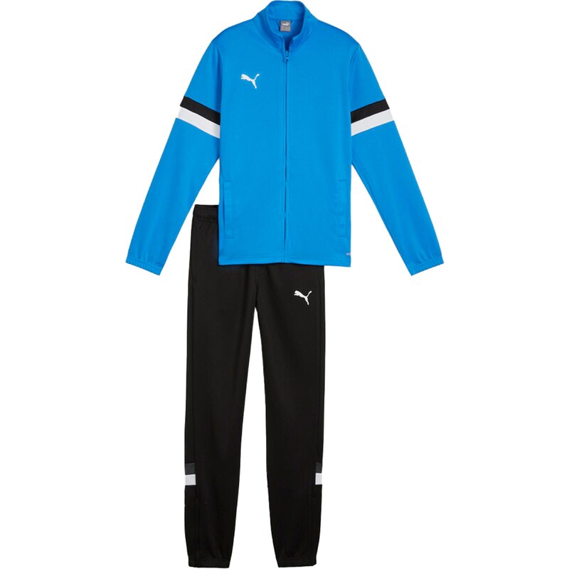 PUMA Tréningový komplet TeamRise svetlomodrá / čierna / biela 67750689